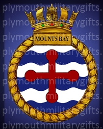 HMS Mounts Bay Magnet